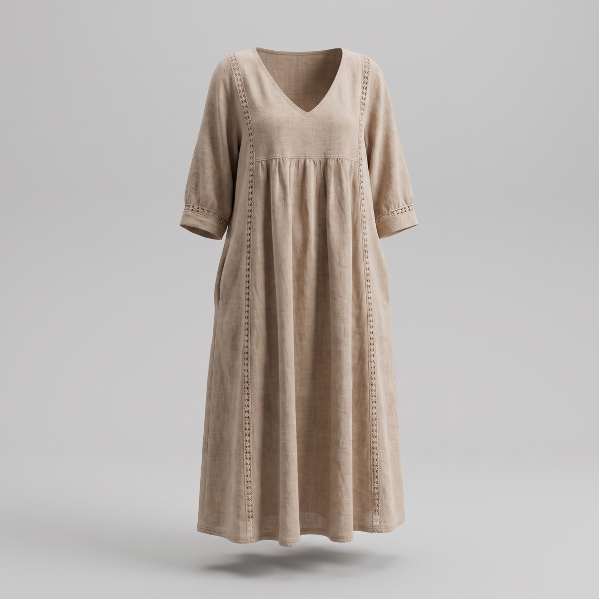 DAISY LACE TRIM DRESS
