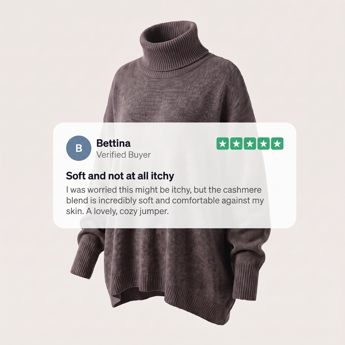 NUVELLA CASHMERE SWEATER