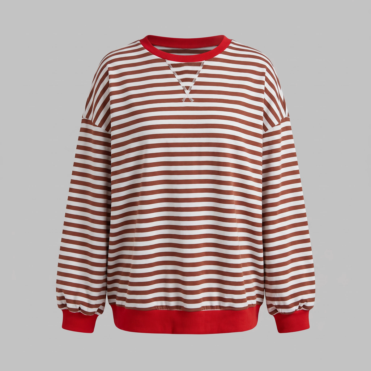 ELARA STRIPED PULLOVER