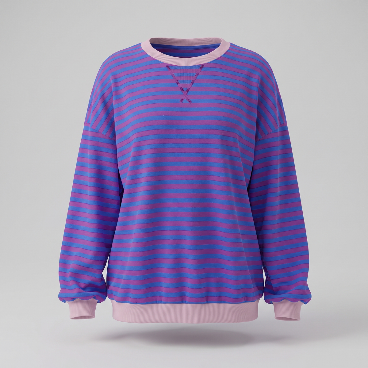 ELARA STRIPED PULLOVER