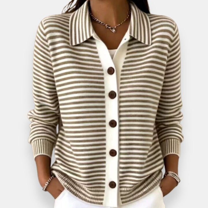 Laila | The Striped Cardigan