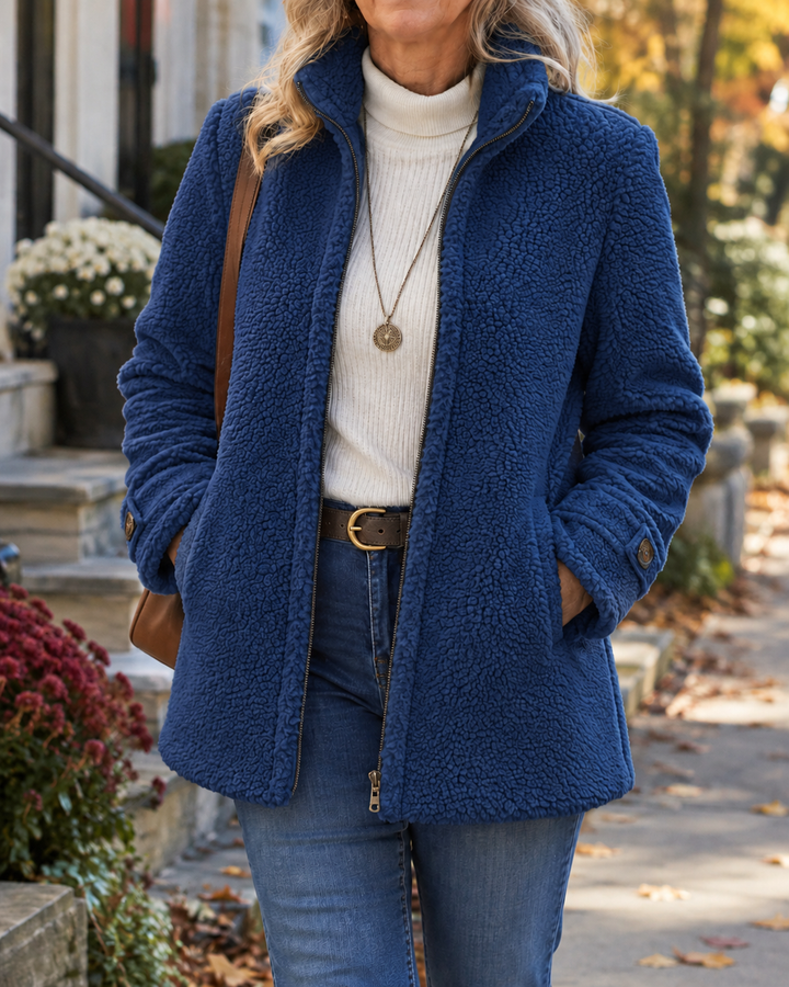 Sarah | Cozy Stand Collar Jacket