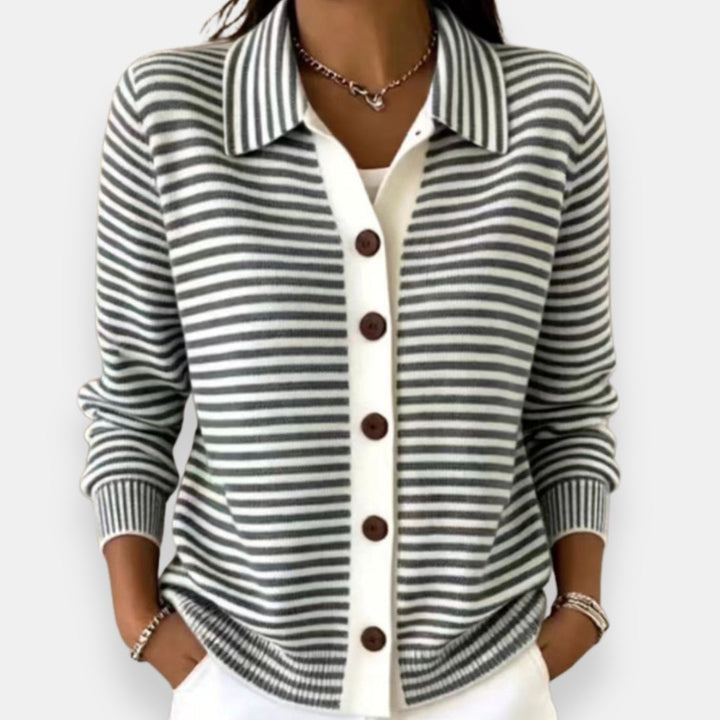 Laila | The Striped Cardigan