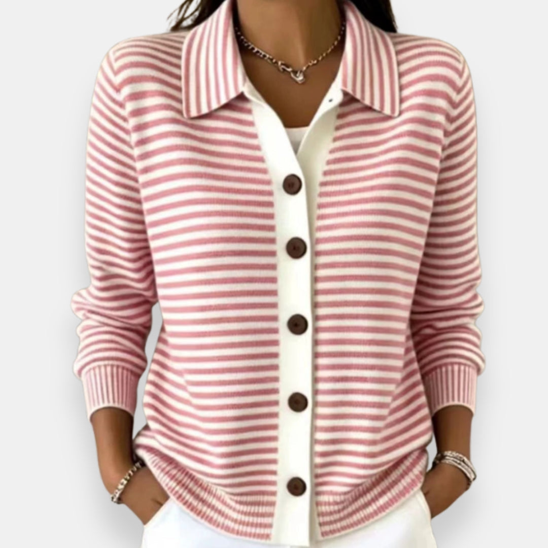 Laila | The Striped Cardigan