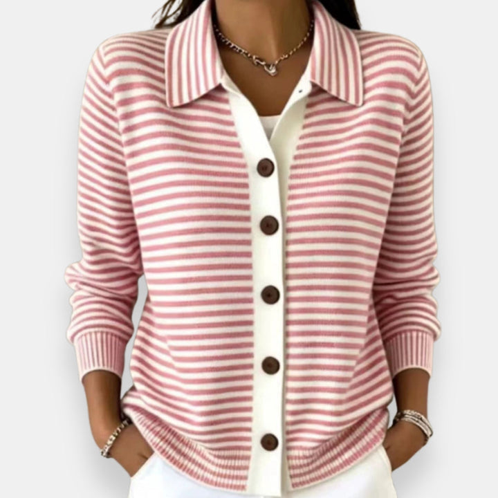 Laila | The Striped Cardigan