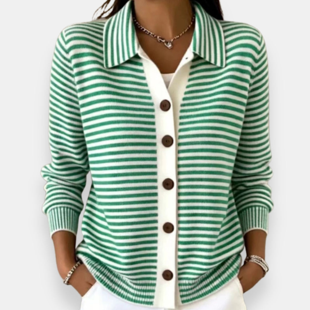 Laila | The Striped Cardigan