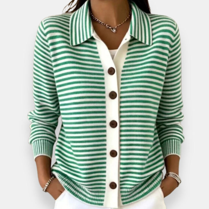 Laila | The Striped Cardigan