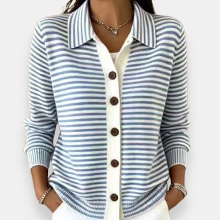 Laila | The Striped Cardigan