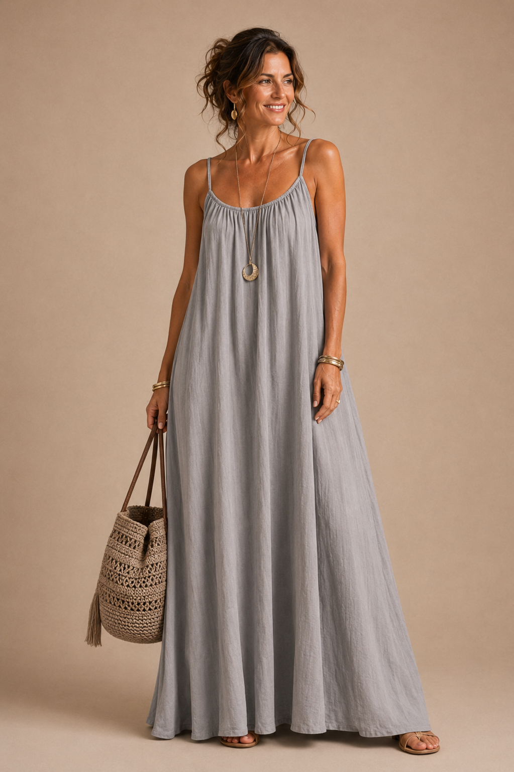 Robe longue dos nu