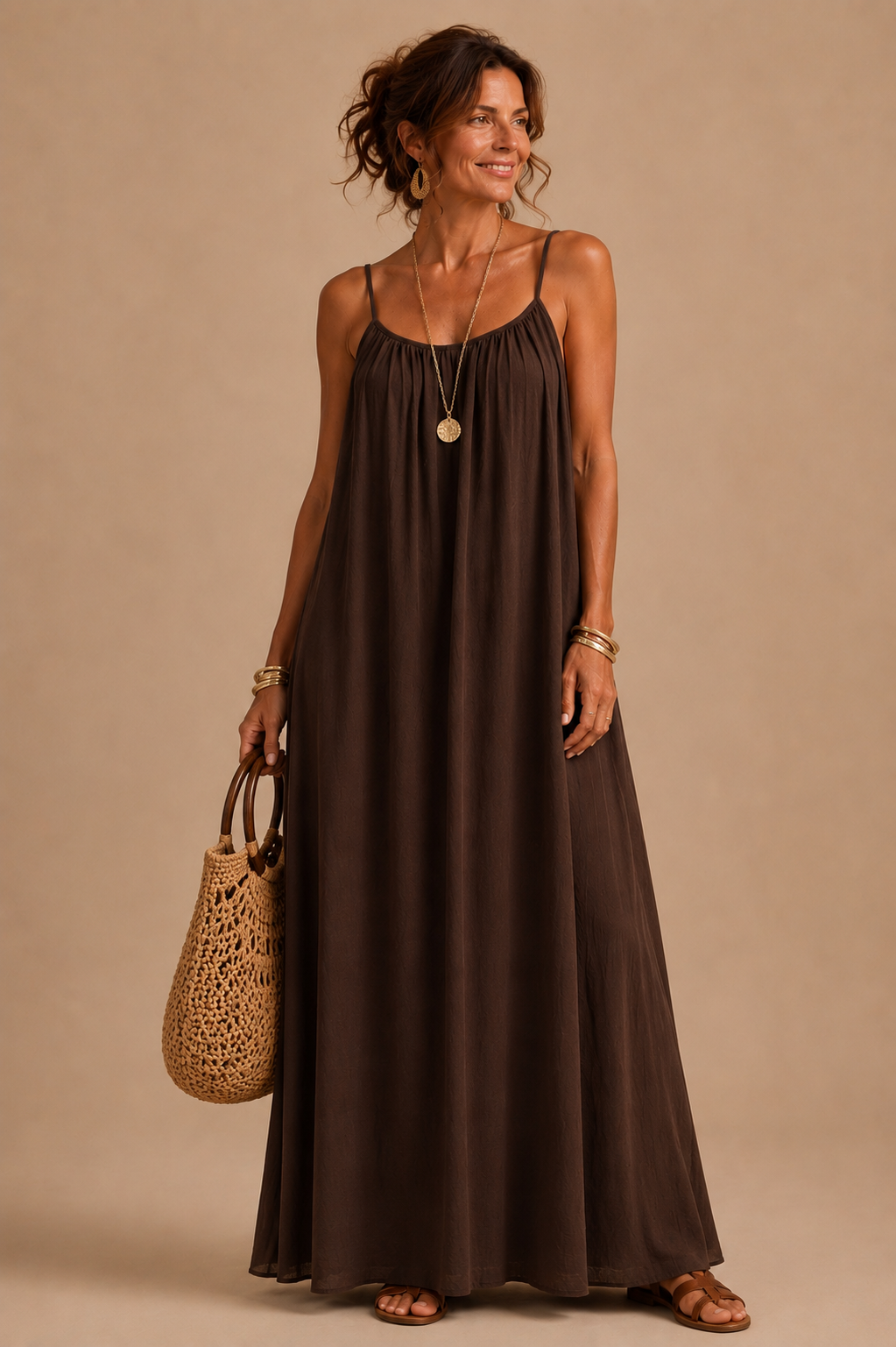 Robe longue dos nu