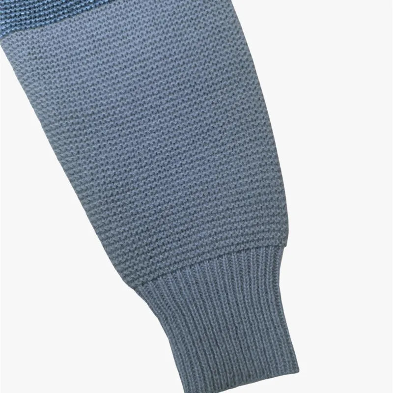 Nancy | Knitted Patchwork Sweater
