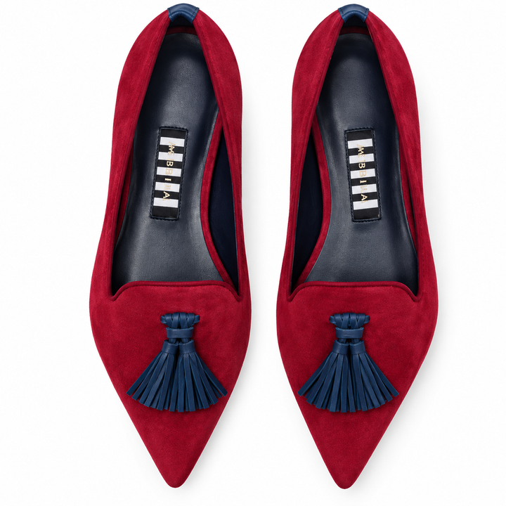 Olivia | Pointed Toe Slip-On Flats
