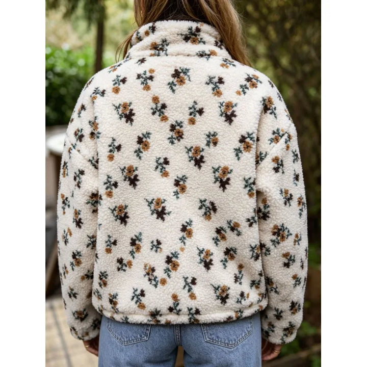 Marjorie | Wildflower Meadow Zip Cardigan