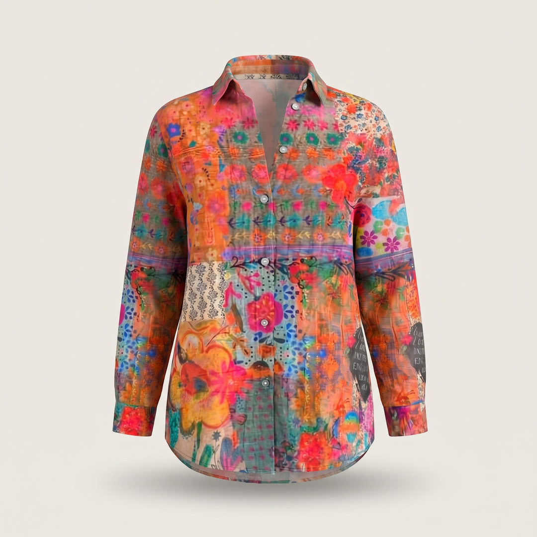 AMARA COLORBURST BLOUSE