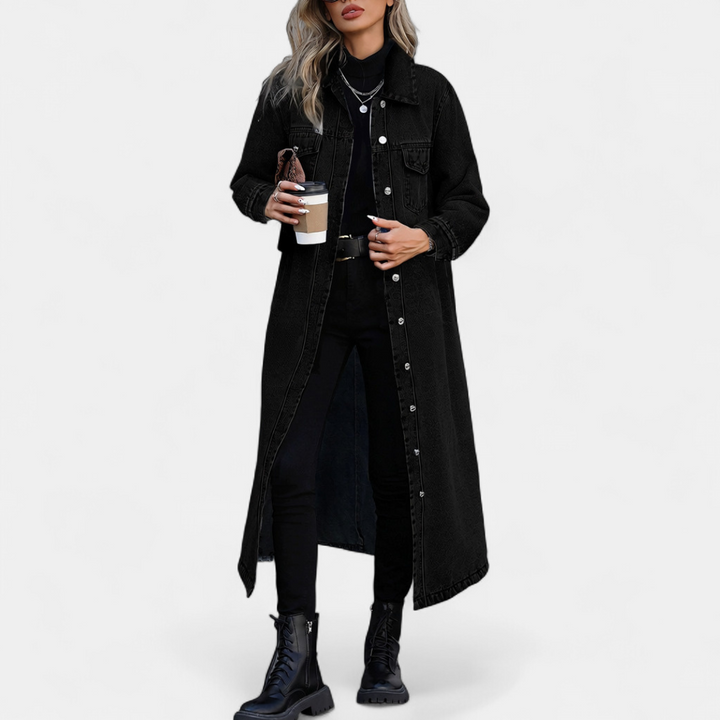 DENIM – Oversized Long Denim Coat