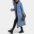 DENIM – Oversized Long Denim Coat