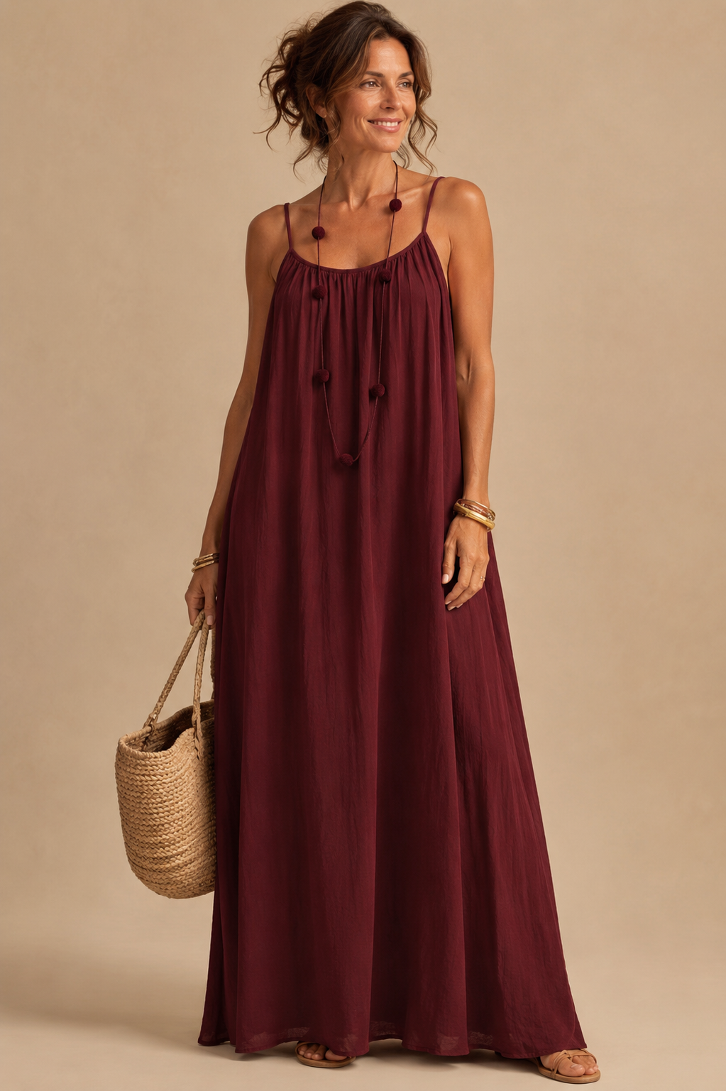 Robe longue dos nu