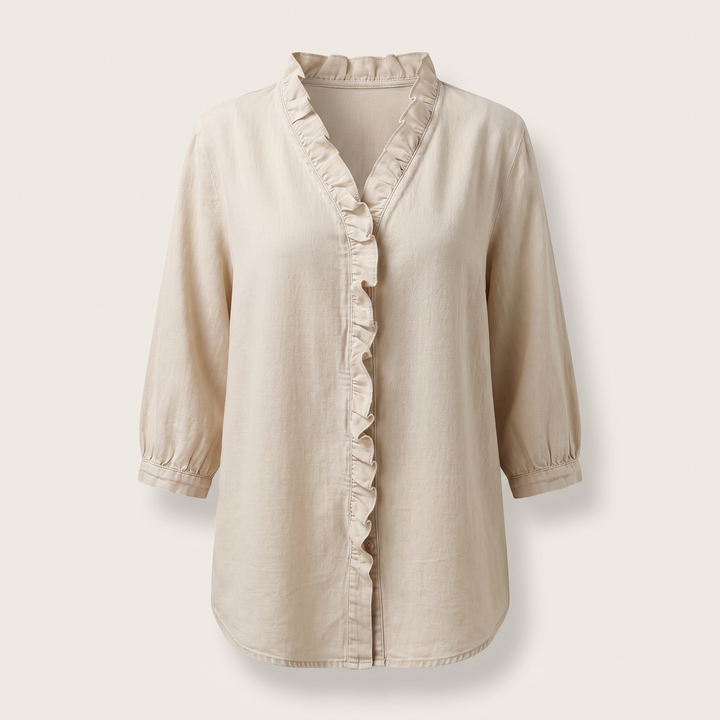 CELESTE RUFFLE TOP
