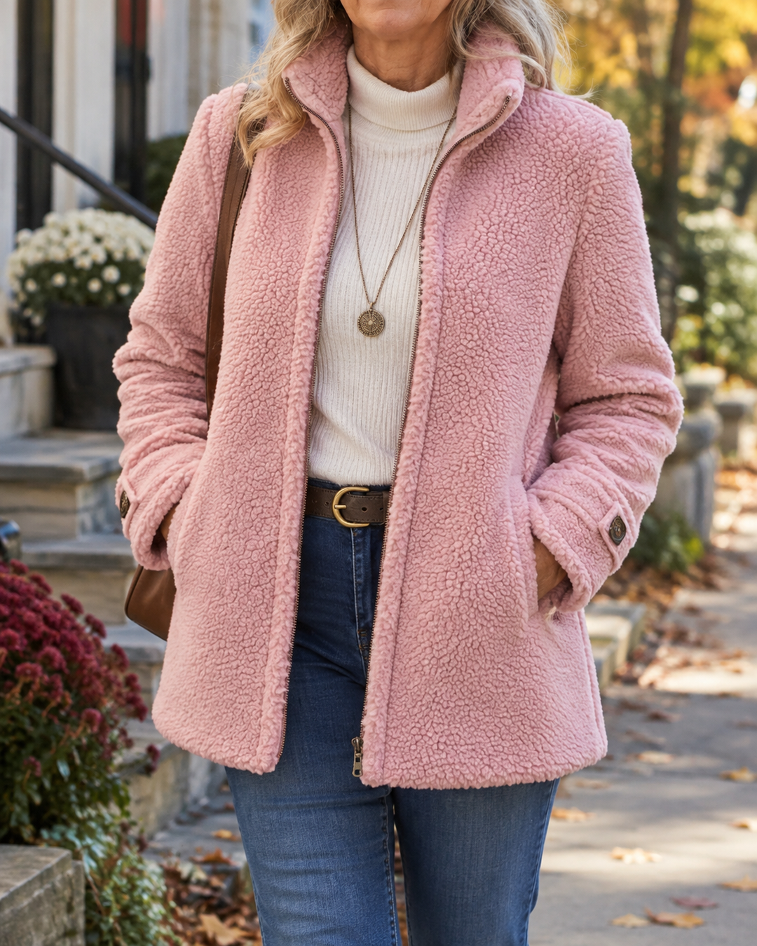 Sarah | Cozy Stand Collar Jacket