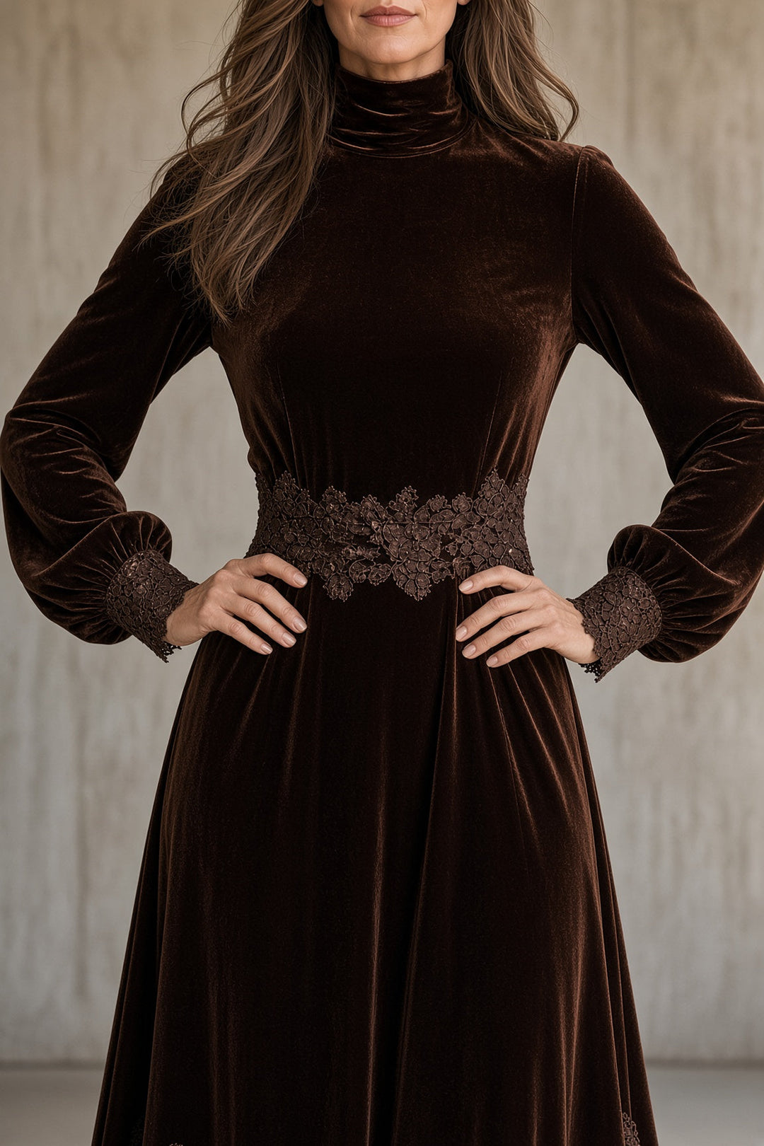 Emalie |  Velvet Dress