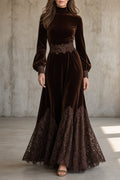 Emalie |  Velvet Dress