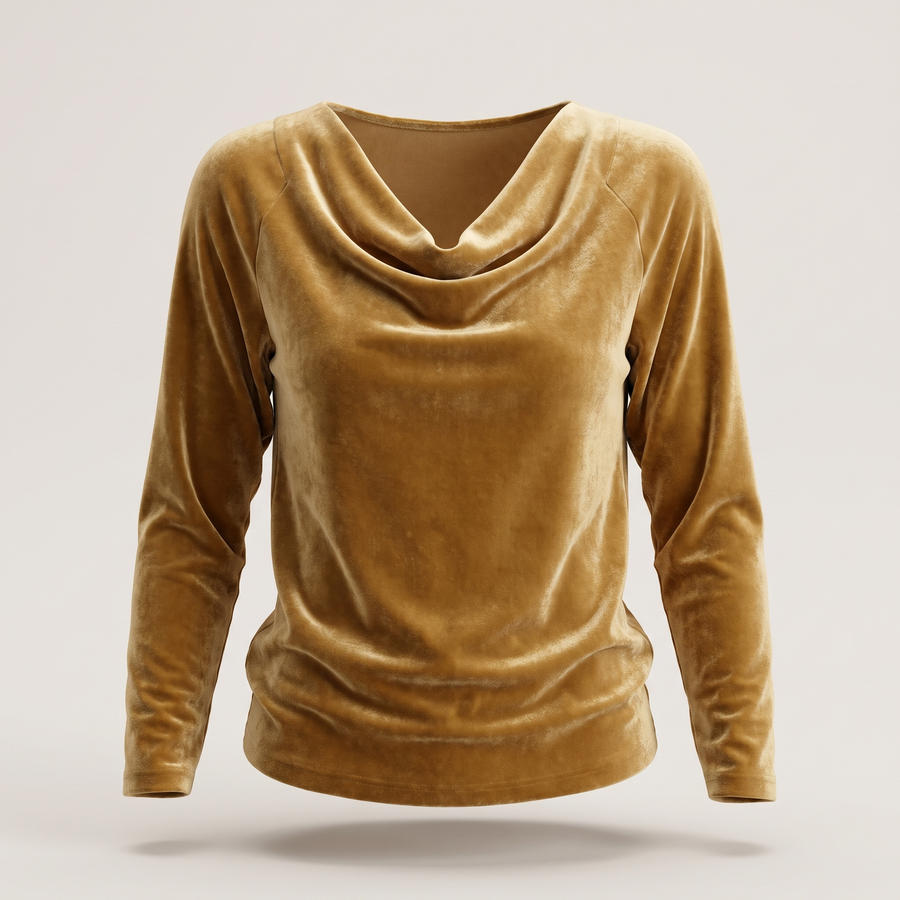 LILY VELVET ELEGANCE TOP