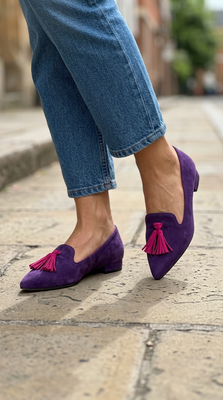 Olivia | Pointed Toe Slip-On Flats