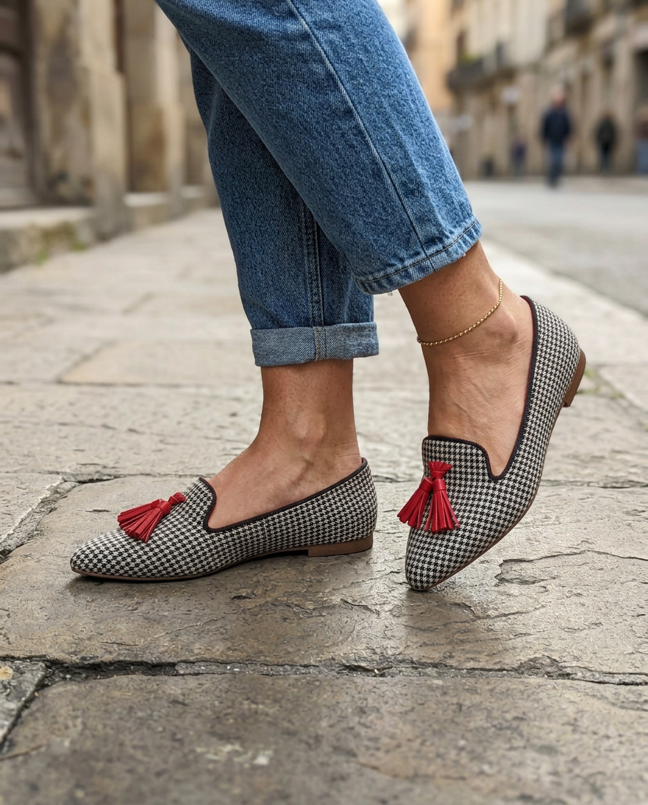 Olivia | Pointed Toe Slip-On Flats