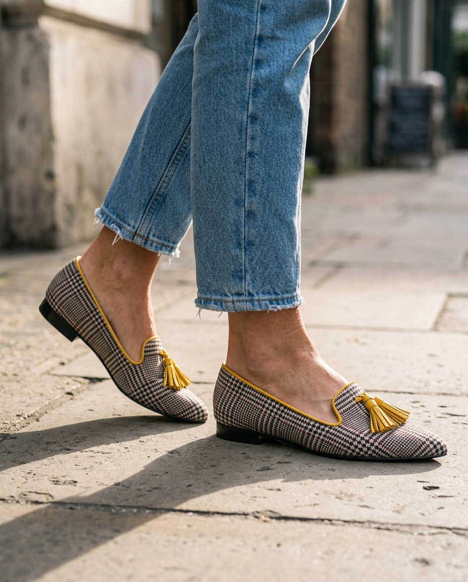 Olivia | Pointed Toe Slip-On Flats