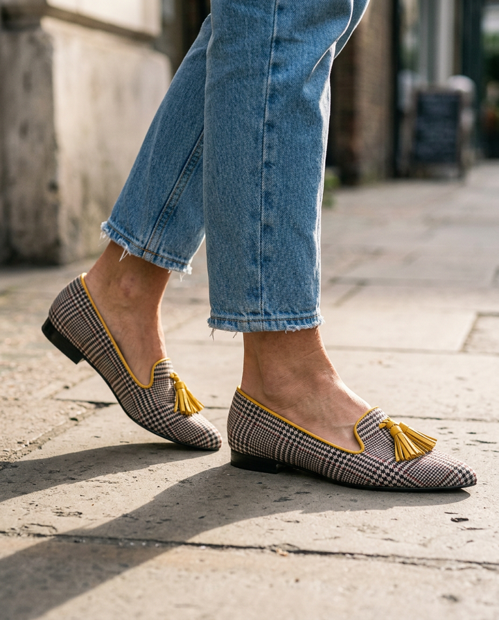 Olivia | Pointed Toe Slip-On Flats