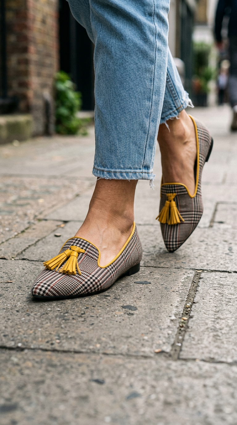 Olivia | Pointed Toe Slip-On Flats