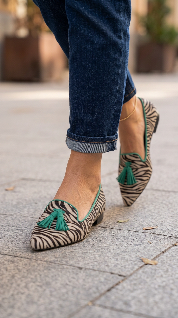 Olivia | Pointed Toe Slip-On Flats
