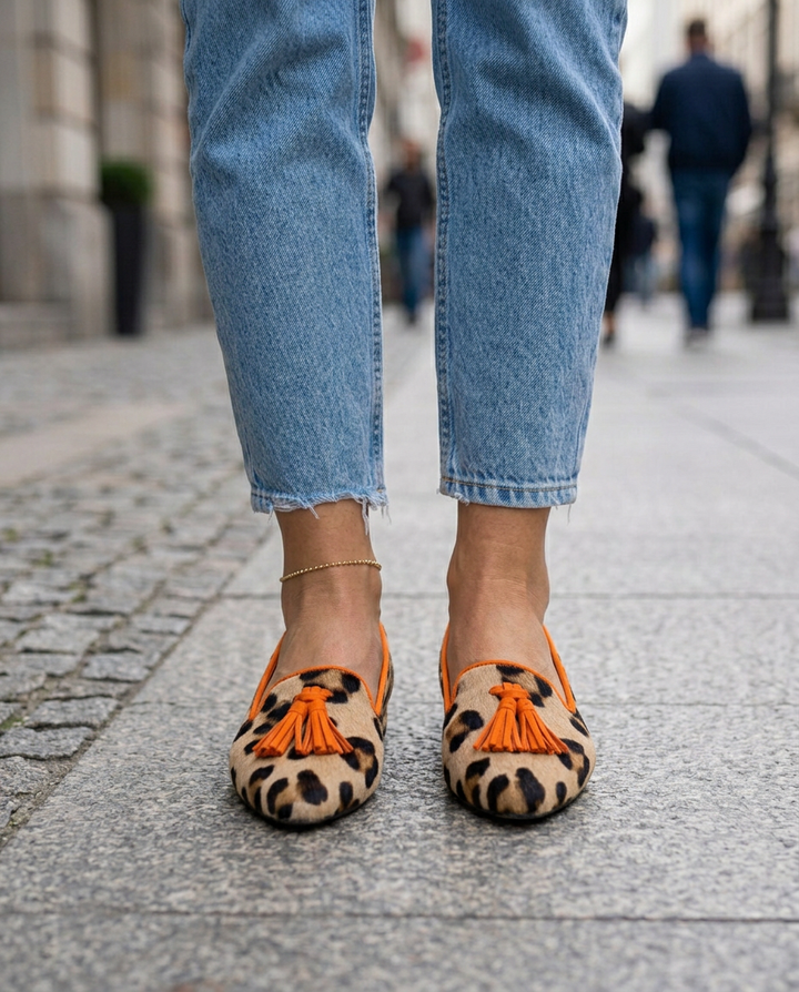 Olivia | Pointed Toe Slip-On Flats