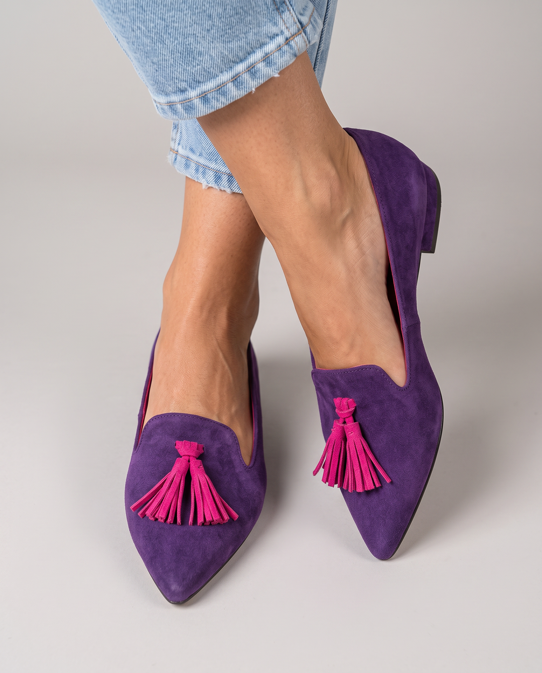 Olivia | Pointed Toe Slip-On Flats