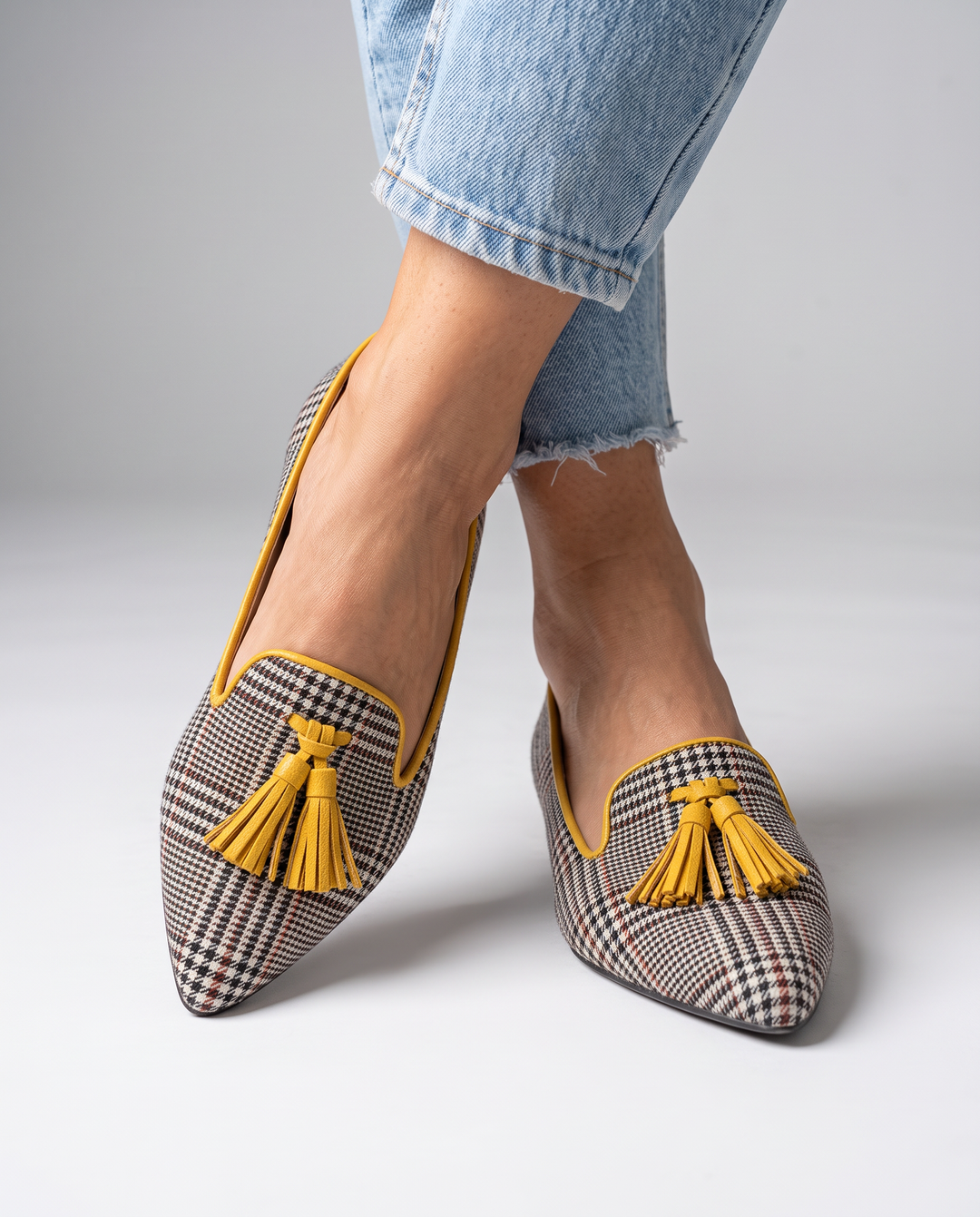 Olivia | Pointed Toe Slip-On Flats