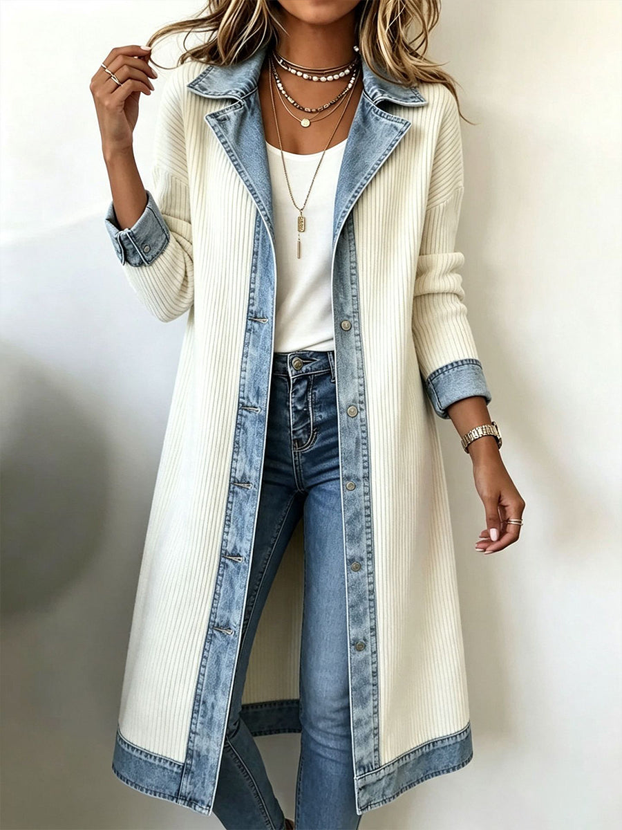 Lora | Casual Long-line Knit Cardigan