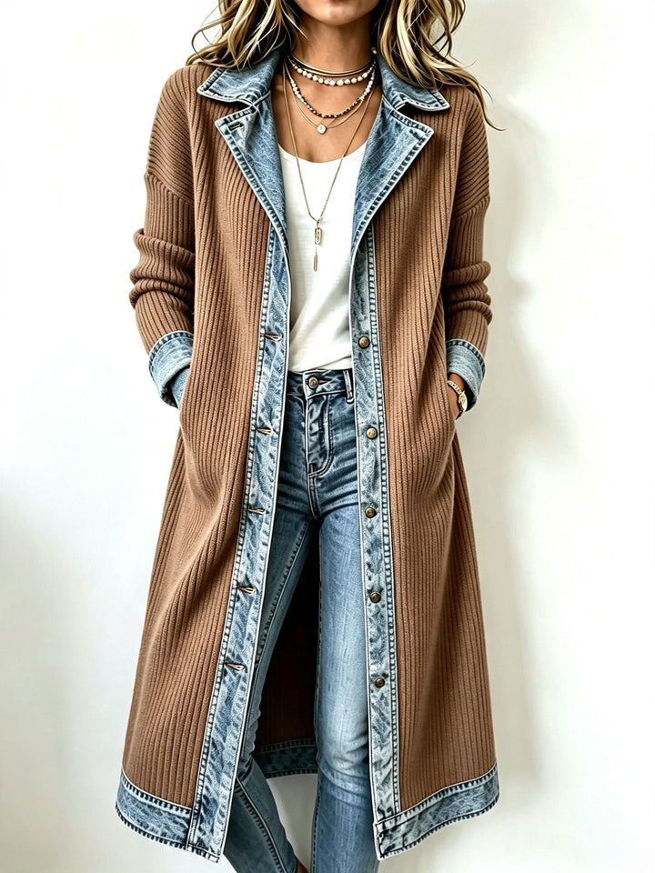 Lora | Casual Long-line Knit Cardigan