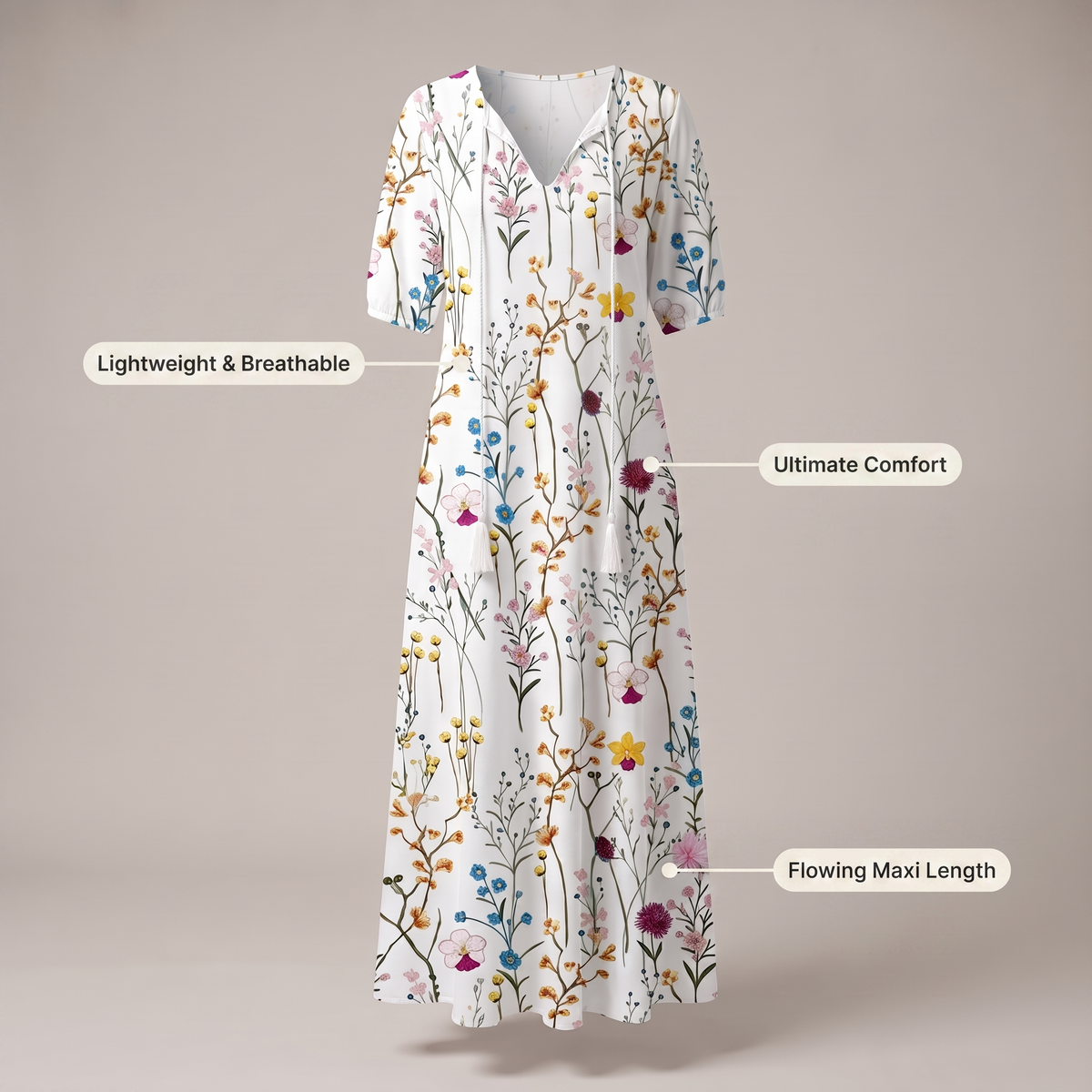 SERENE MAXI DRESS