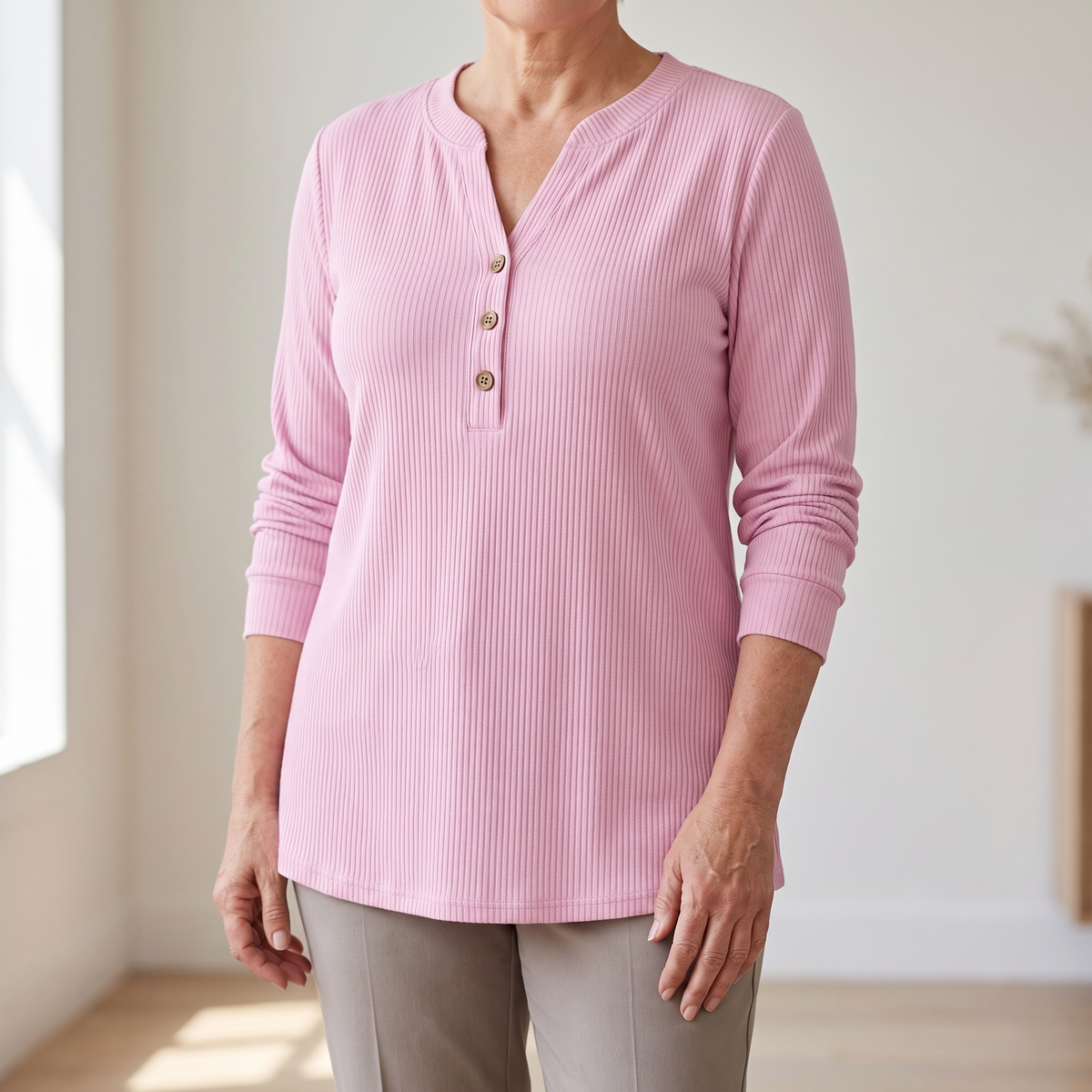 SERENITY EASE TUNIC TOP