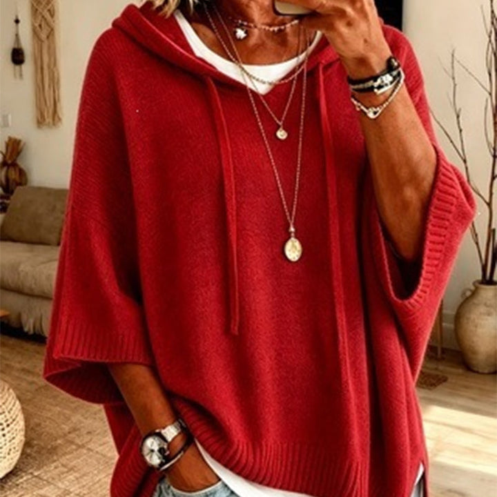 Sophie –  Poncho Sweater