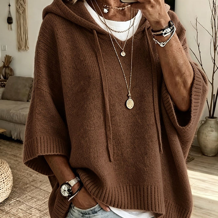 Sophie –  Poncho Sweater