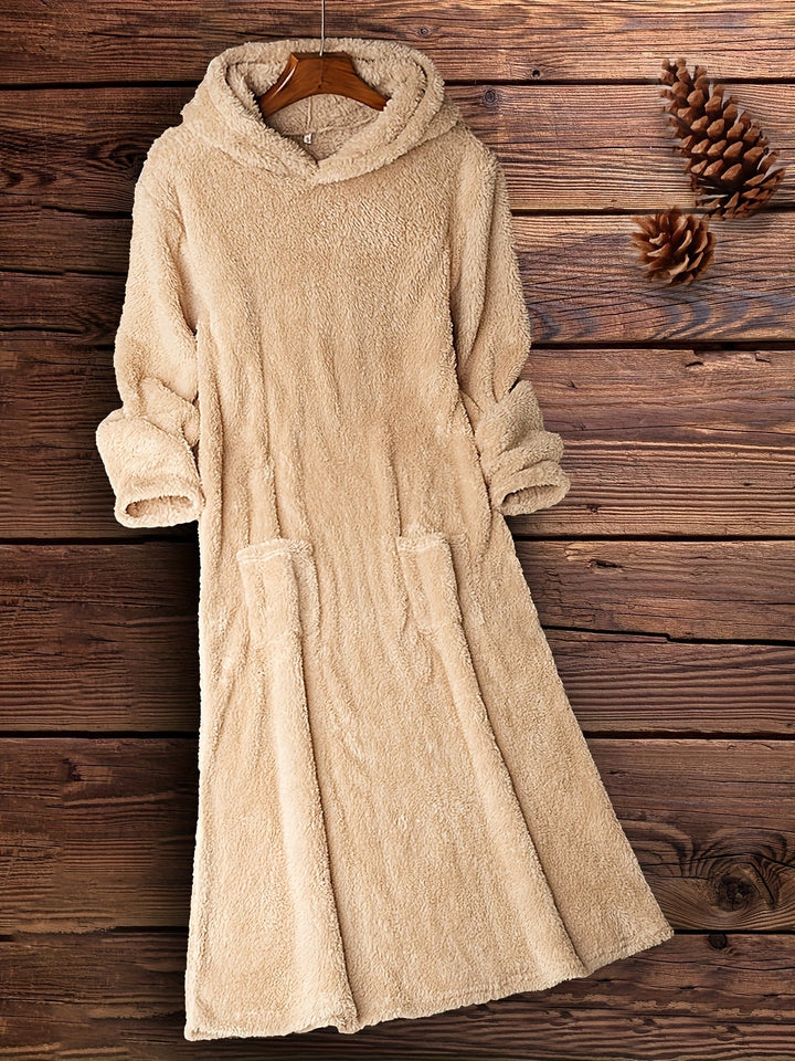 Vivian | cozy Hooded Lounge Dress
