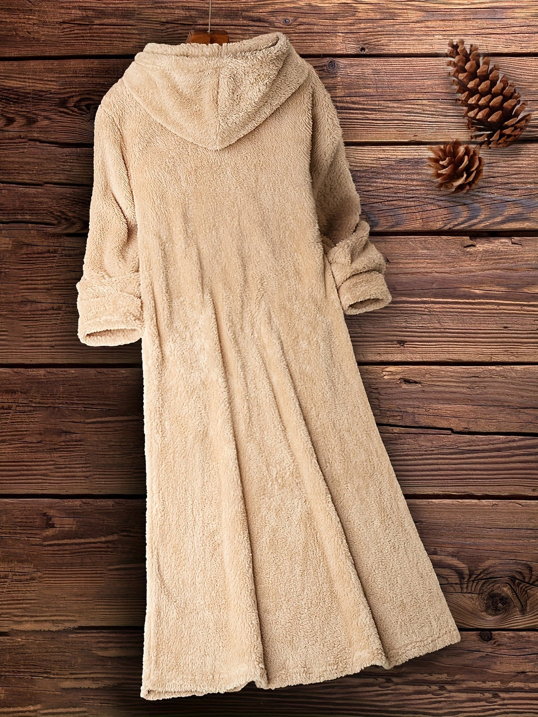 Vivian | cozy Hooded Lounge Dress